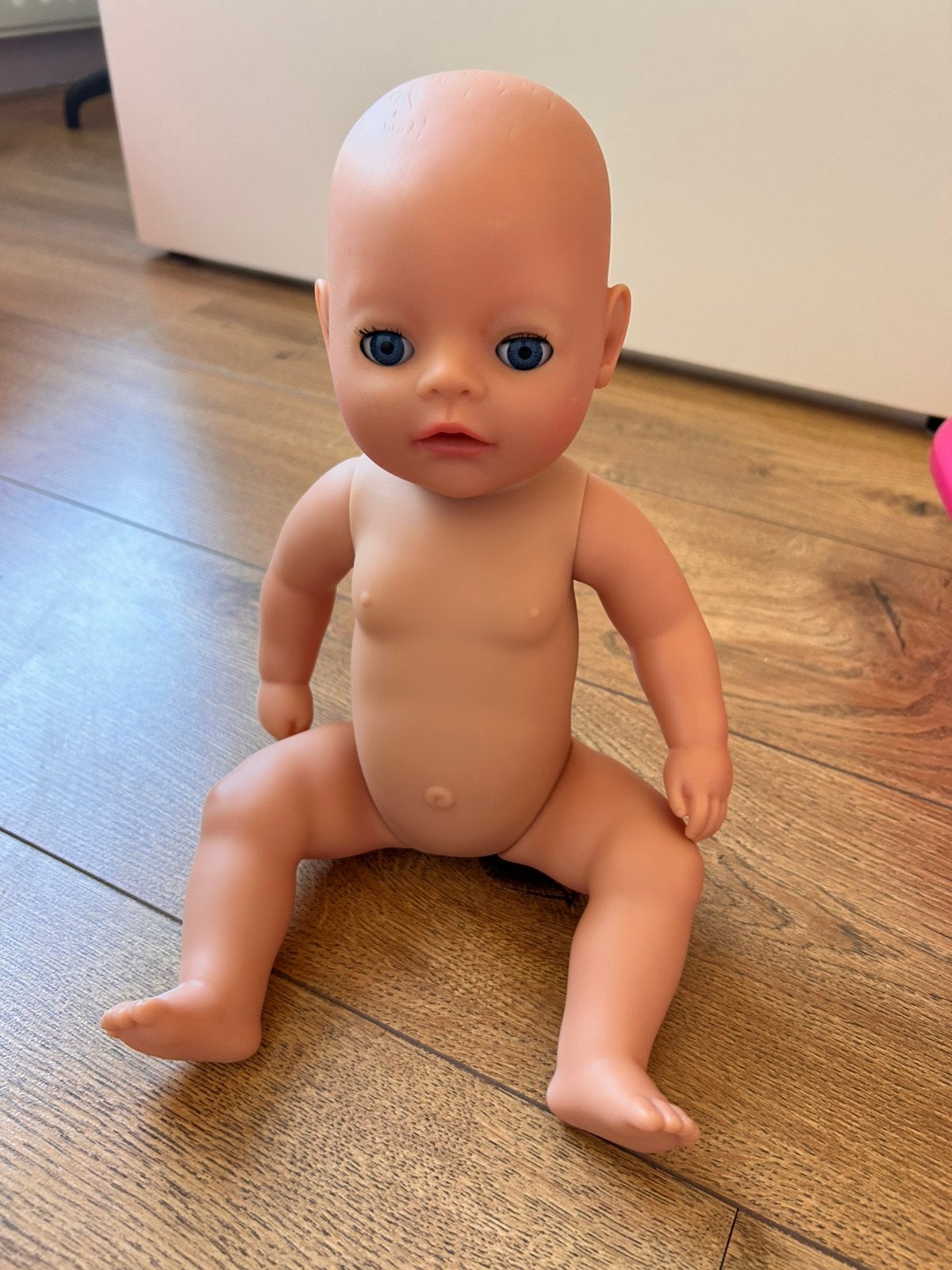 Baby born plaspop, Ophalen of Verzenden, Gebruikt, Babypop