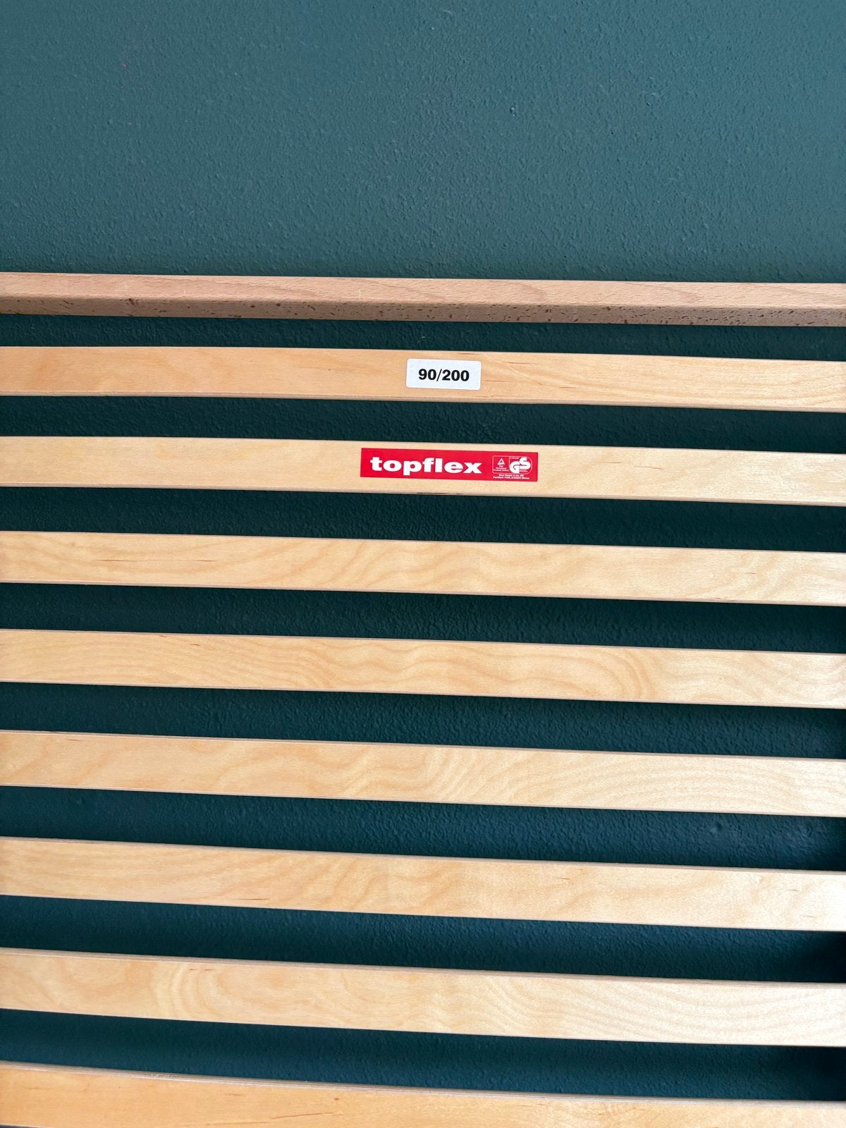 Topflex lattenbodem 90x200 cm, Ophalen, 90 cm, Eenpersoons, Zo goed als nieuw