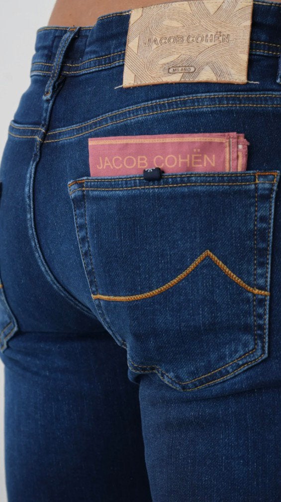 Jacob Cohen spijjkerbroek maat 34, Kleding | Heren, Spijkerbroeken en Jeans, Verzenden, Zo goed als nieuw, Blauw, W33 - W34 (confectie 48/50)