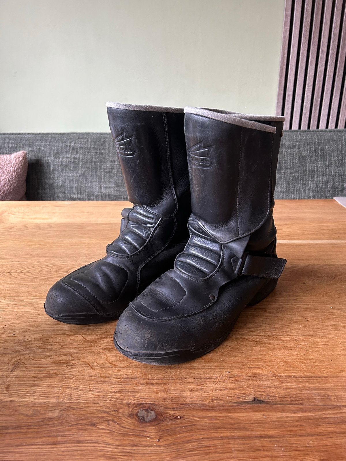 Hein Gericke Motorlaarzen Leer Gore-Tex Maat 44 Robuust, Ophalen of Verzenden, Tweedehands, Heren, Laarzen