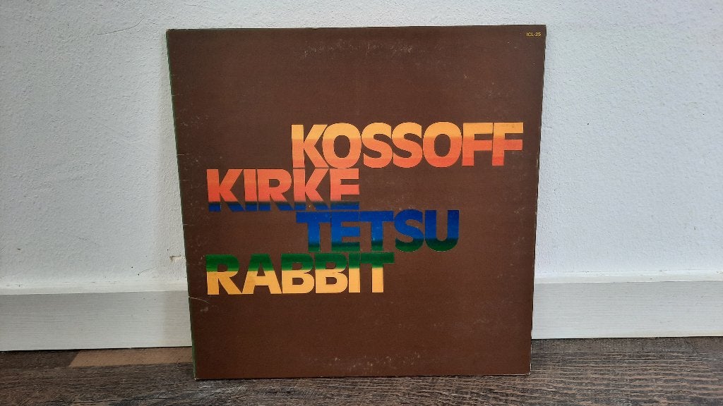 Kossoff/Kirke/Tetsu/Rabbit LP / Vinyl Plaat, Japan, Promo, LP, Ophalen of Verzenden, 12 inch, Progressive Rock