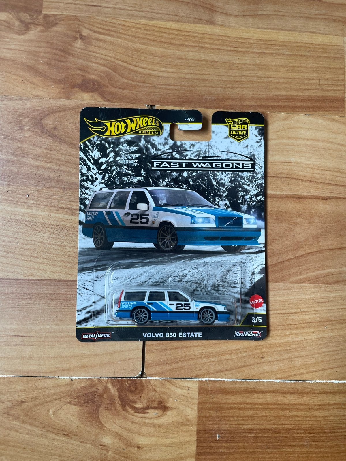 Hot Wheels Premium Volvo 850 Estate Fast Wagons, Overige merken, 1:50 of kleiner, Auto, Verzenden