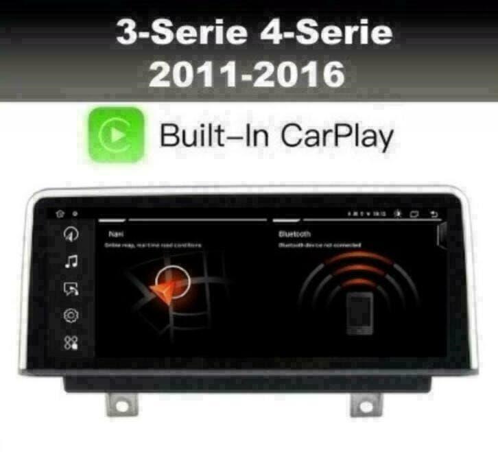 BMW 3serie F30 F31 navigatie dab+ android 10 carplay 10,25'', Auto diversen, Autoradio's, Ophalen of Verzenden, Nieuw