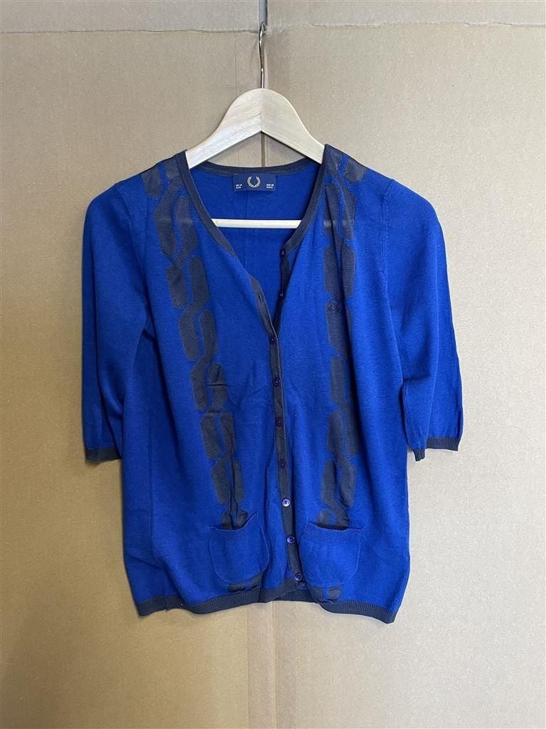 Fred Perry Vrouwen vest Cardigan eur 40, Ophalen of Verzenden, Zo goed als nieuw, Maat 38/40 (M)