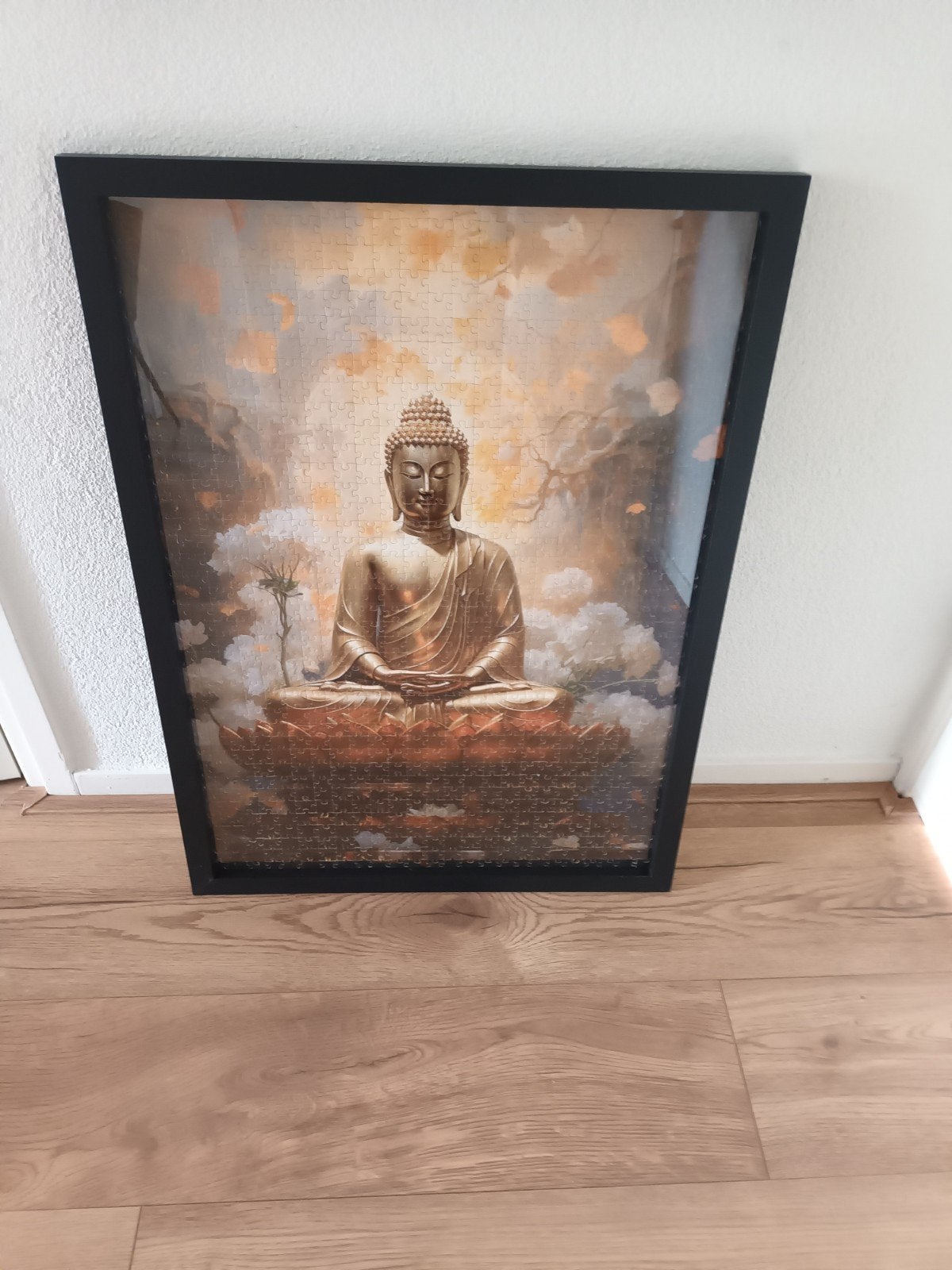 Ingelijste Boeddha Legpuzzel, Ophalen, 500 t/m 1500 stukjes, Zo goed als nieuw, Legpuzzel