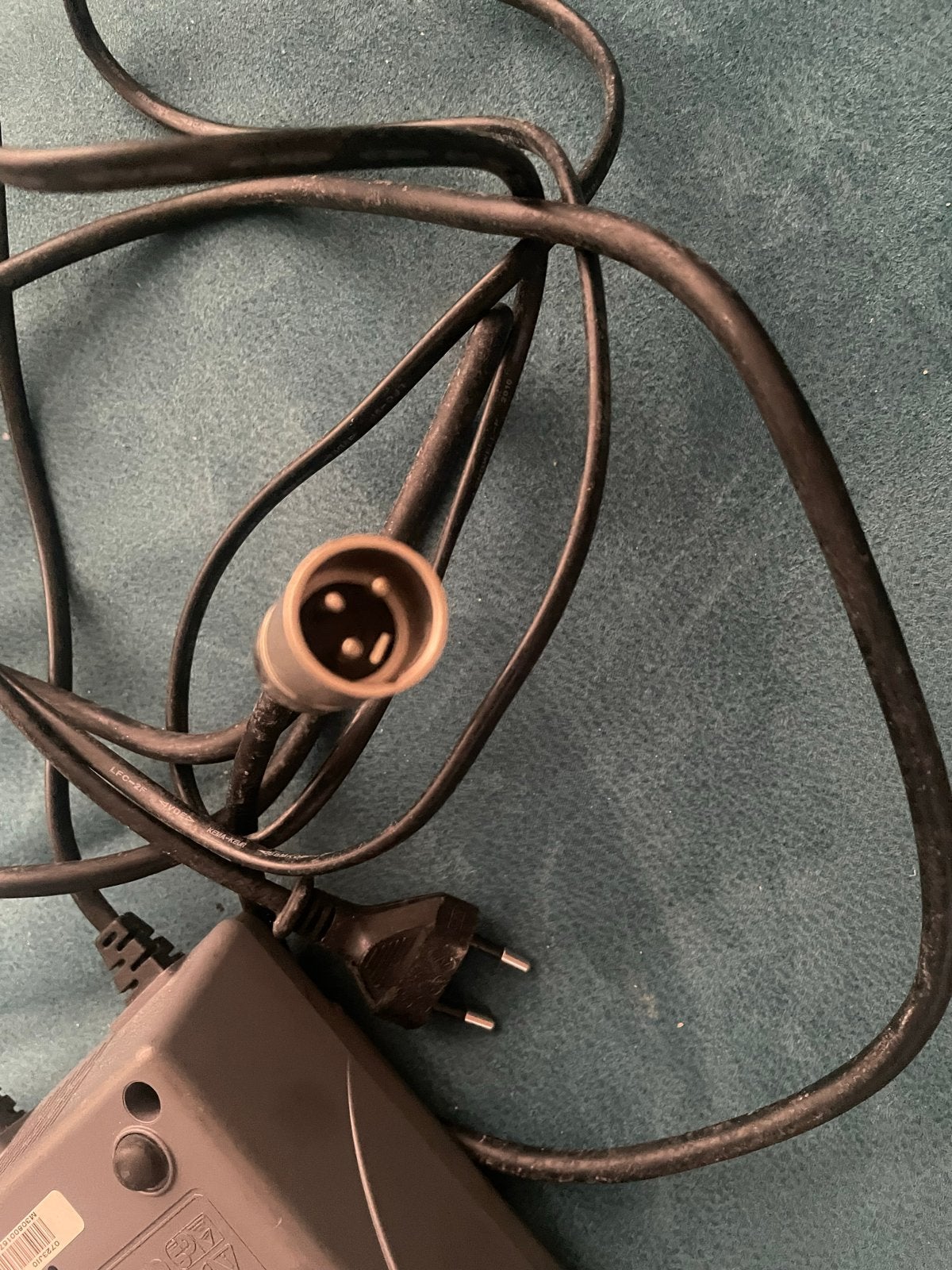 Sparta E-bike oplader met 3-pins XLR connector, Gebruikt