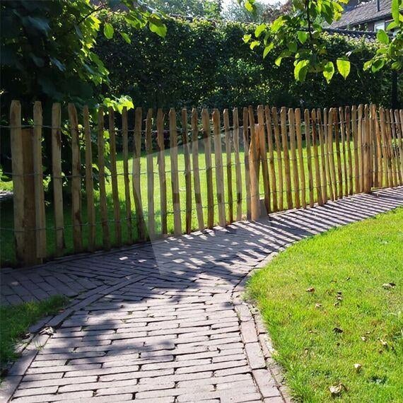 Schapenhek 0,90x10m (7/8cm), Ophalen of Verzenden, Nieuw, Hout, Tuinhek