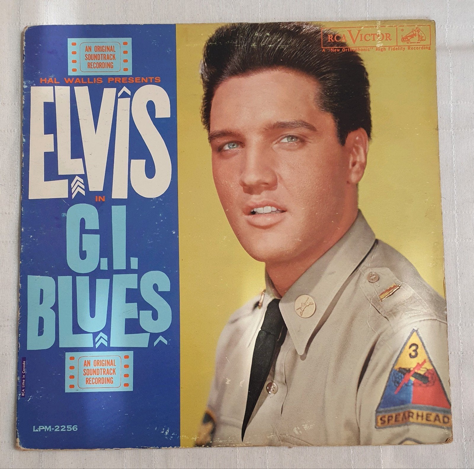 LP Elvis Presley - G.I. blues - LPM 2256 - 1960 - mono, LP, Gebruikt, Verzenden, 12 inch