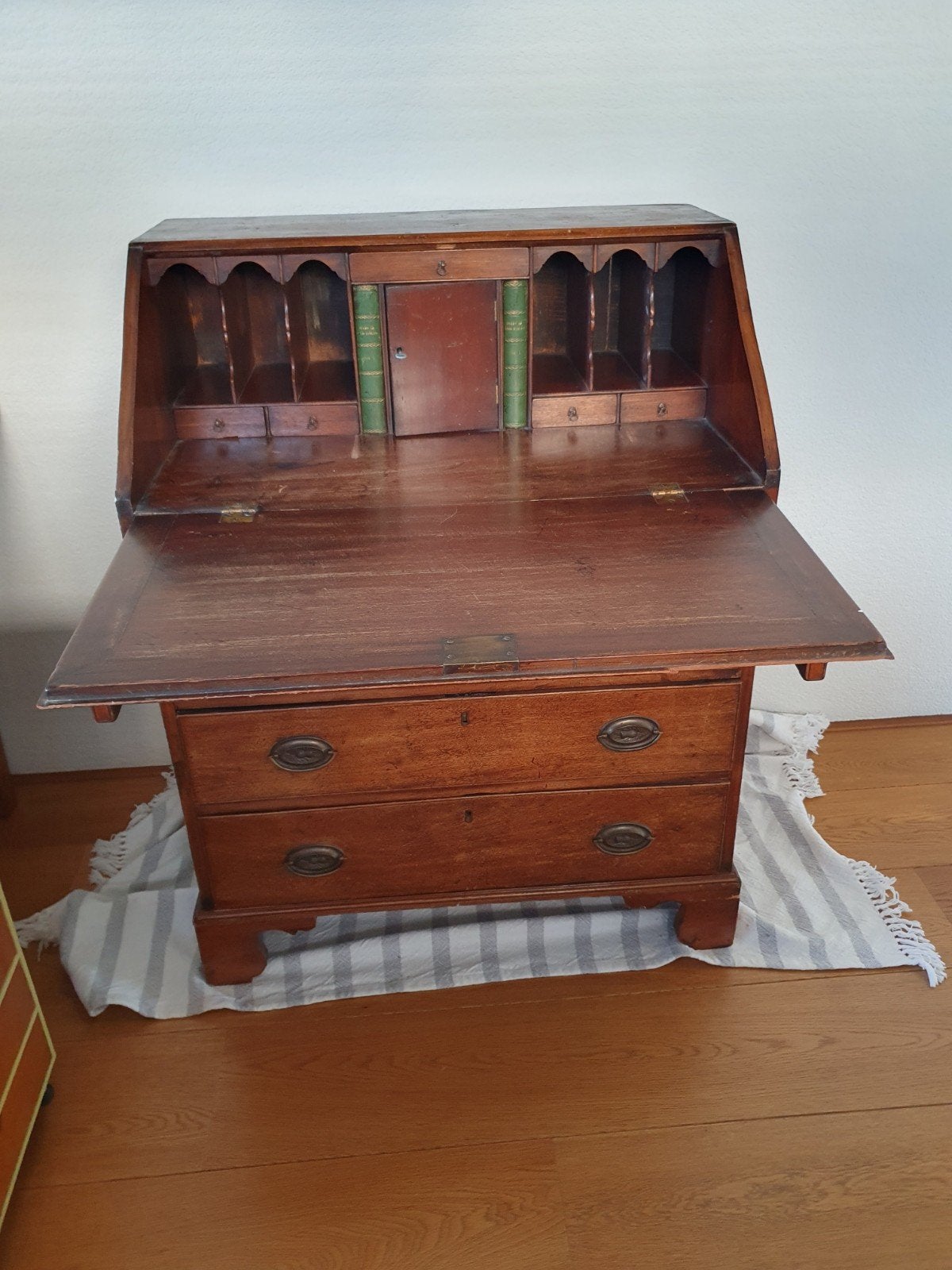Antiek burootje,  secretaire, ladenkast, Ophalen, Gebruikt