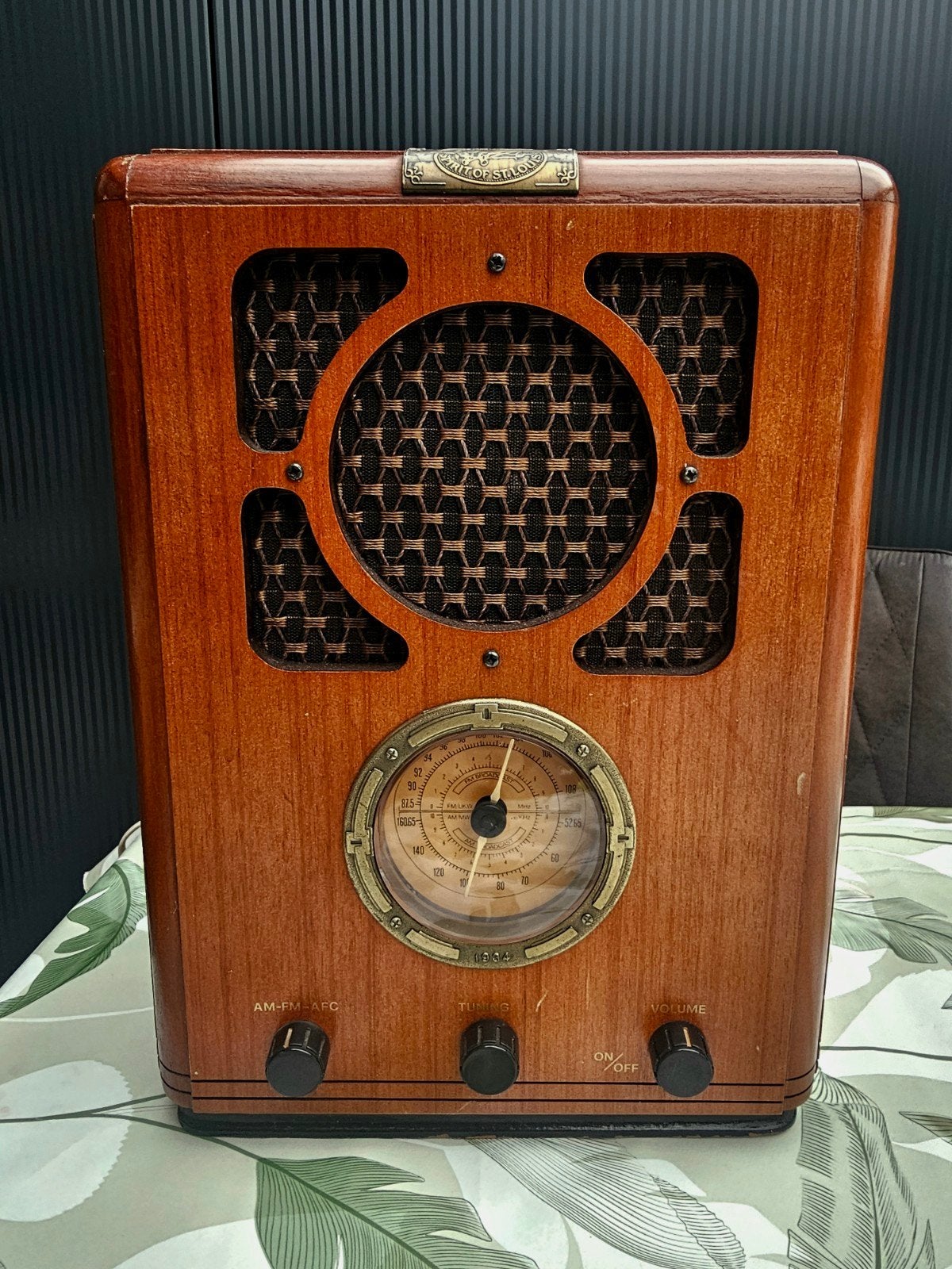 Antieke Spirit of St. Louis Radio - Collector's Edition, Audio, Tv en Foto, Radio's, Ophalen of Verzenden, Zo goed als nieuw, Radio