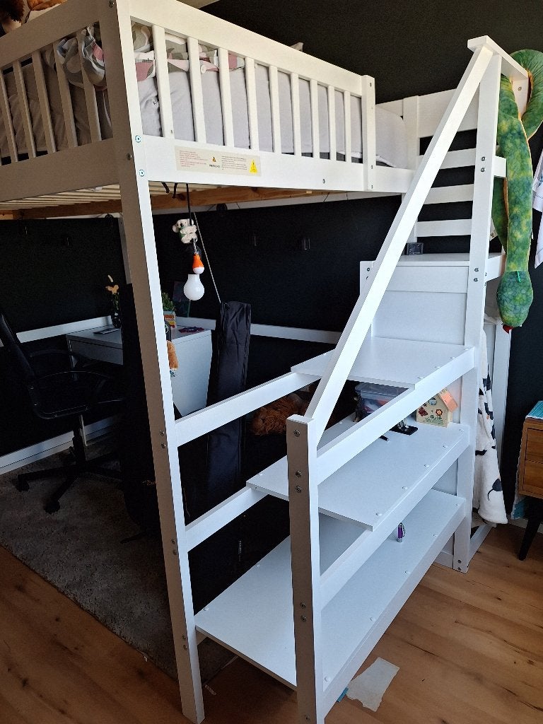 2 persoons hoogslaper, Ophalen, Hoogslaper, Tweepersoons, 140 cm