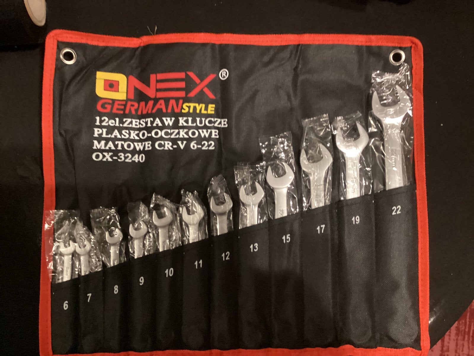 12 delig ring en steeksleutel set, Ophalen of Verzenden, Nieuw