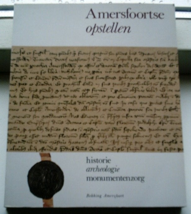 Amersfoortse opstellen.Historie archeologie monumentenzorg., Boeken, Ophalen of Verzenden, Zo goed als nieuw