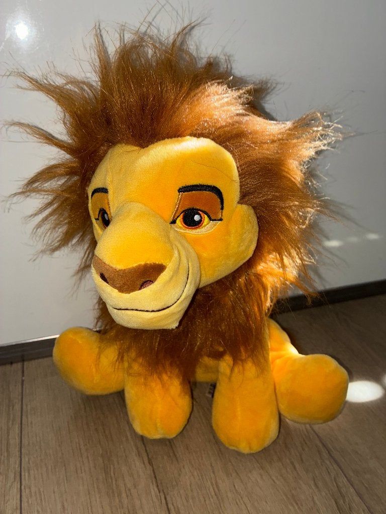 mooie lion king knuffel disney, Ophalen of Verzenden, Zo goed als nieuw, Overige typen