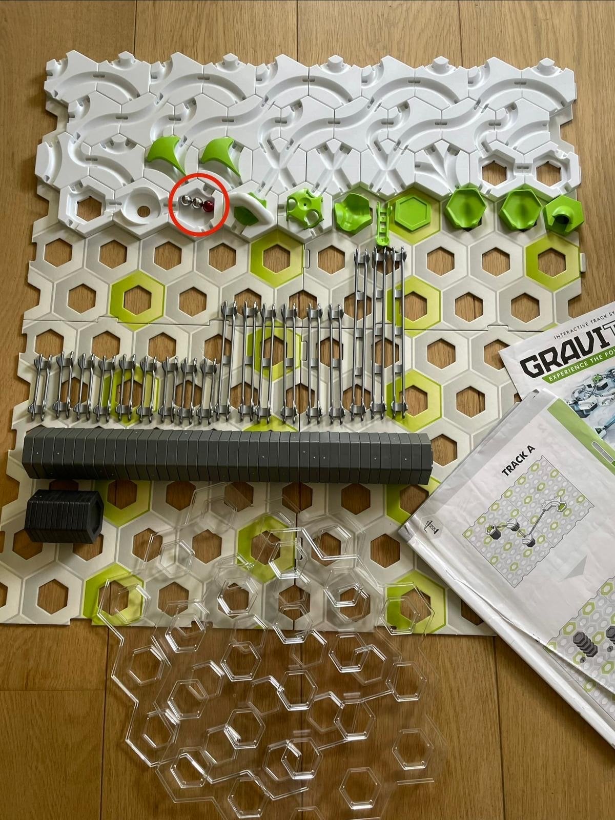GraviTrax Starter-Set - Interactief Kogelbaansysteem, Ophalen of Verzenden, Zo goed als nieuw, Bouwen