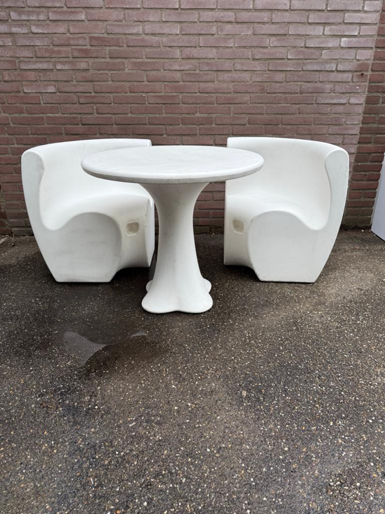 Design Tuinset My Your, Ophalen, 4 zitplaatsen, Kunststof, Gebruikt