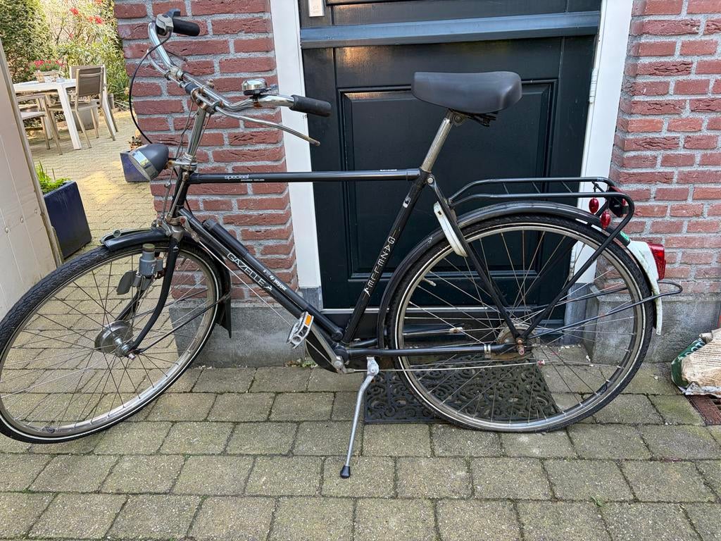 Gazelle Oldtimer Fiets - Klassieke Stadsfiets, Fietsen en Brommers, Fietsen | Oldtimers, 55 tot 59 cm, Ophalen