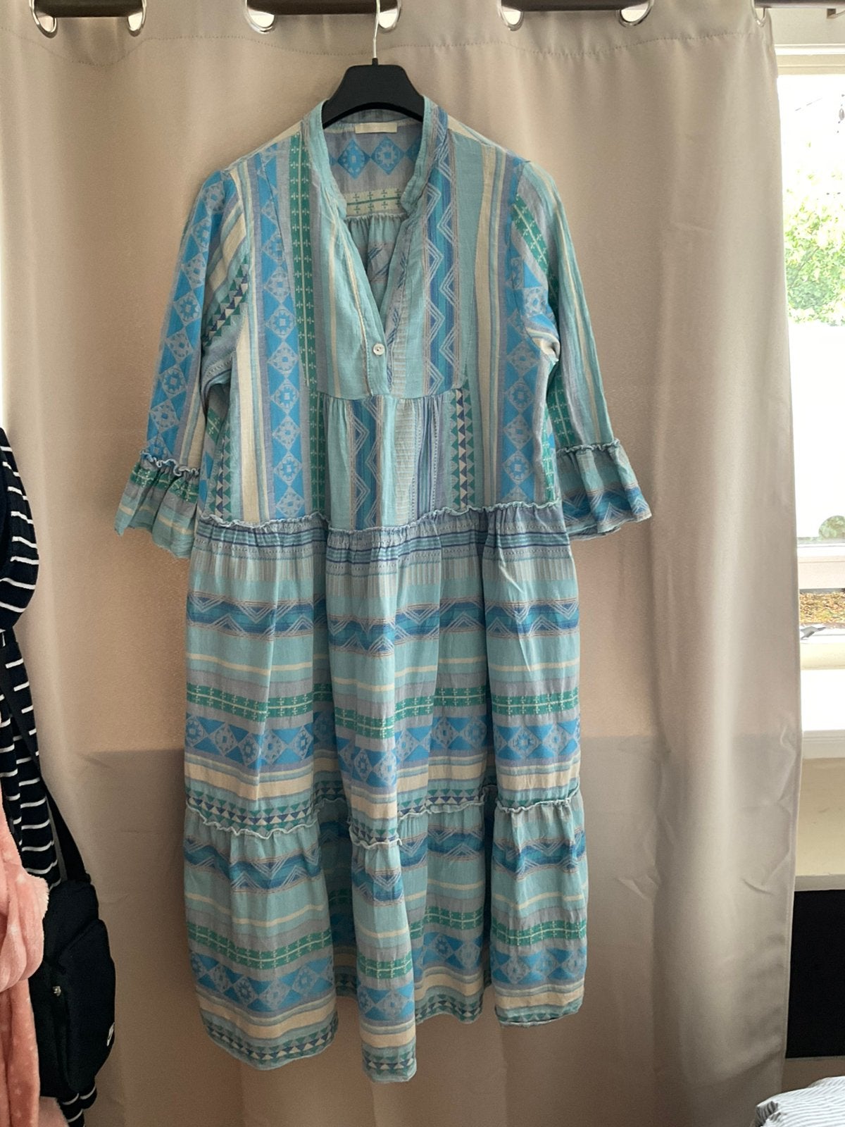 Nieuwe Ibiza jurk katoen, Kleding | Dames, Jurken, Ophalen of Verzenden, Nieuw, Maat 42/44 (L)