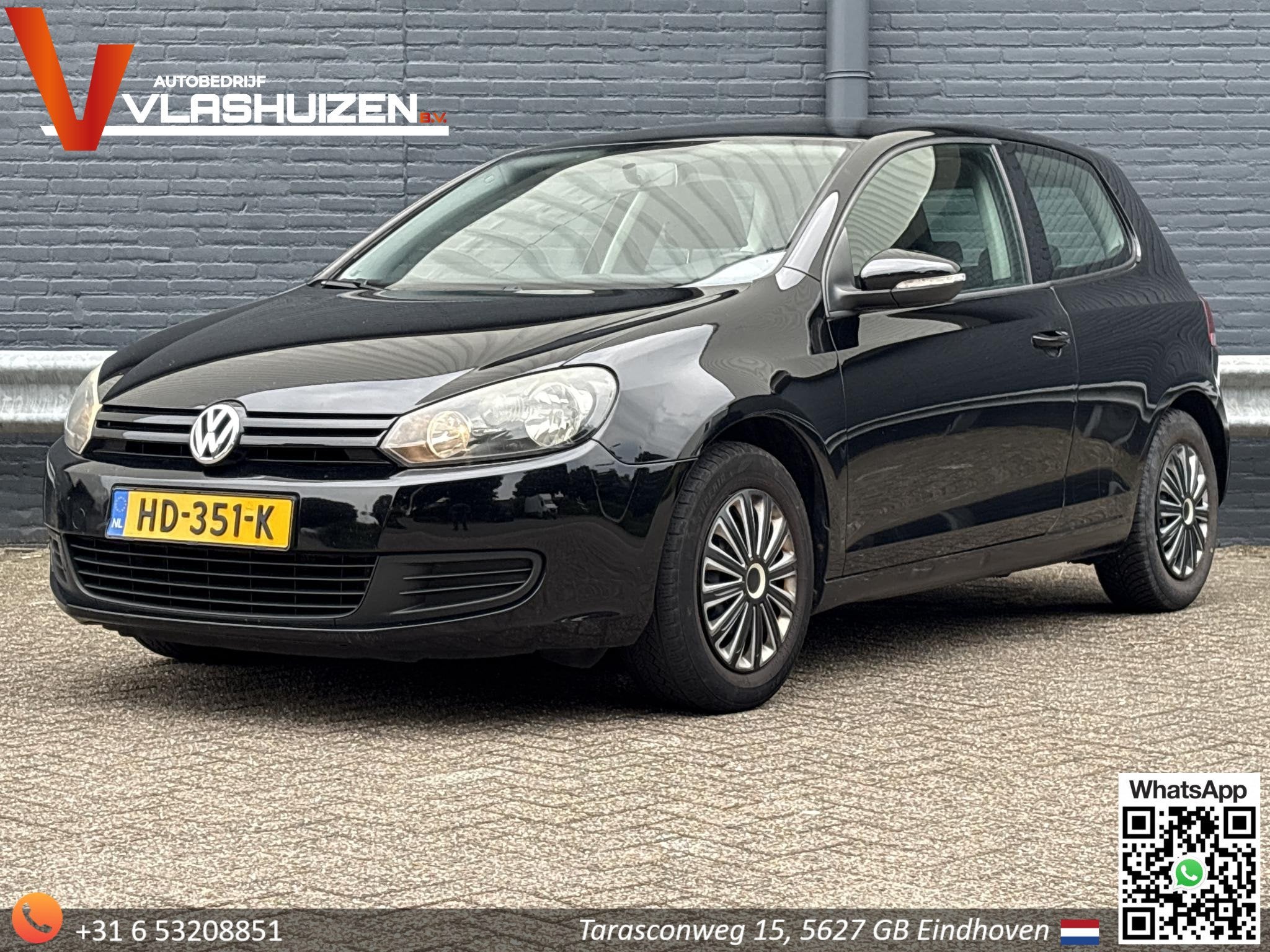 Volkswagen Golf 1.4 Trendline | Airco | Navi | APK 02-2027 |, Voorwielaandrijving, Stof, Gebruikt, Zwart