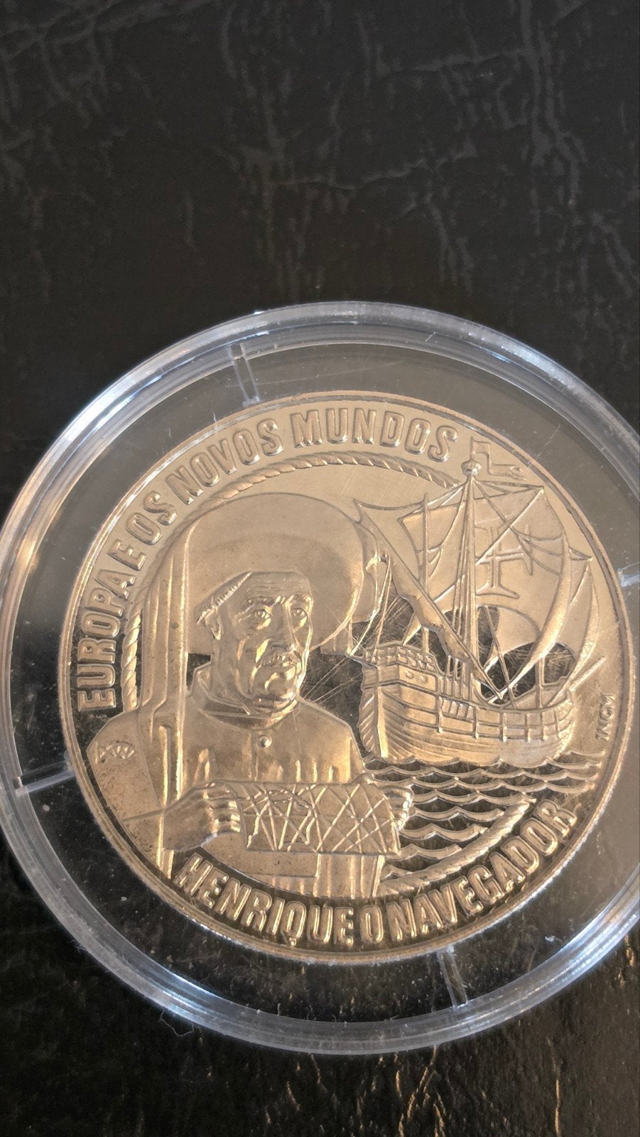2½ ECU munt Portugal 1991 - Henrique O Navegador, Postzegels en Munten, Koningin Beatrix, Zilver, Losse munt, Overige waardes