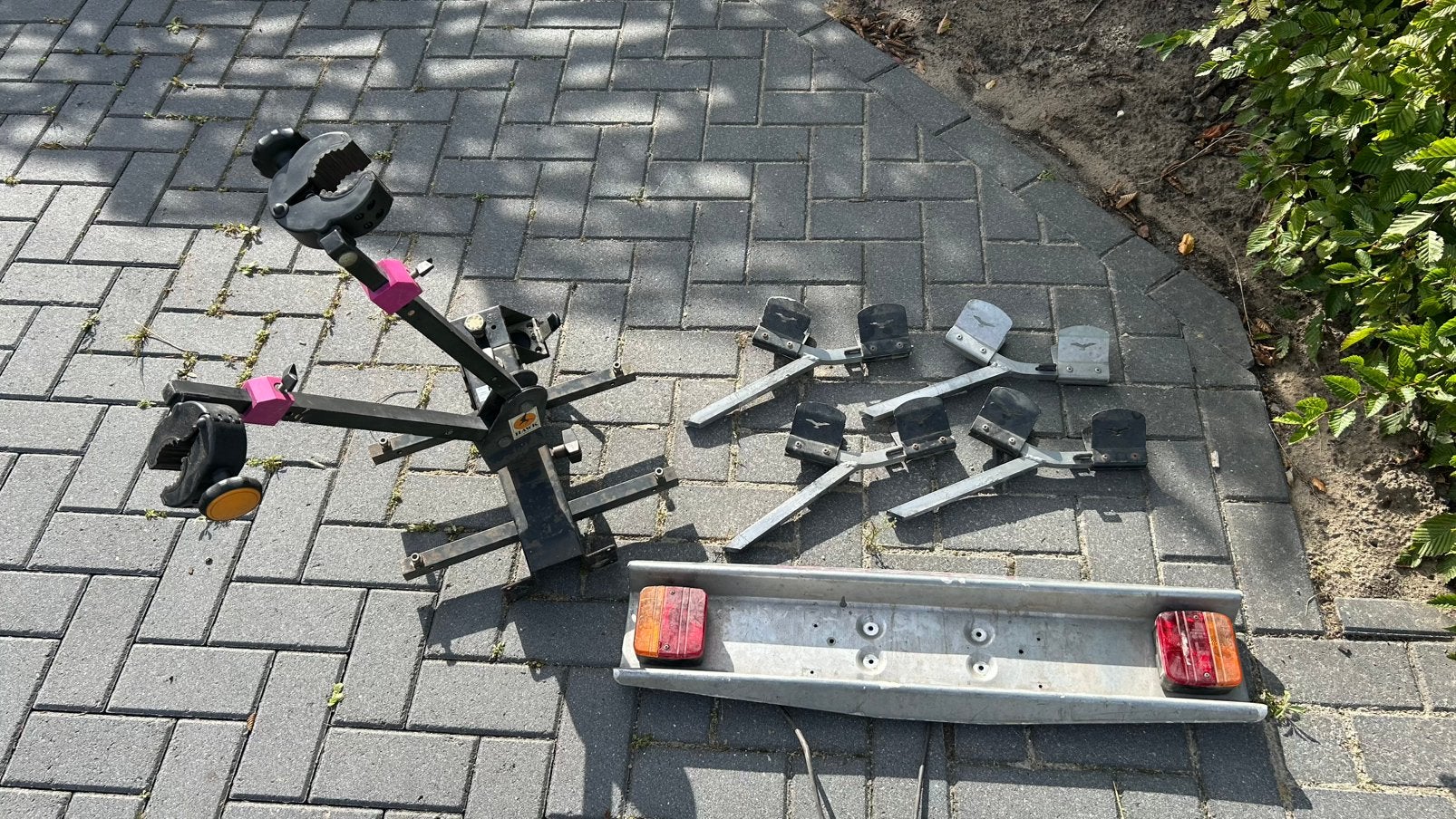 Onderdelen Spinder fietsendrager, Ophalen, Zo goed als nieuw
