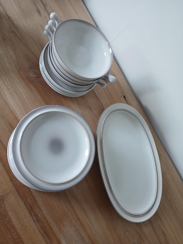 Vintage Goebel Country Lorraine servies meringue, Ophalen of Verzenden, Zo goed als nieuw, Overige stijlen, Porselein
