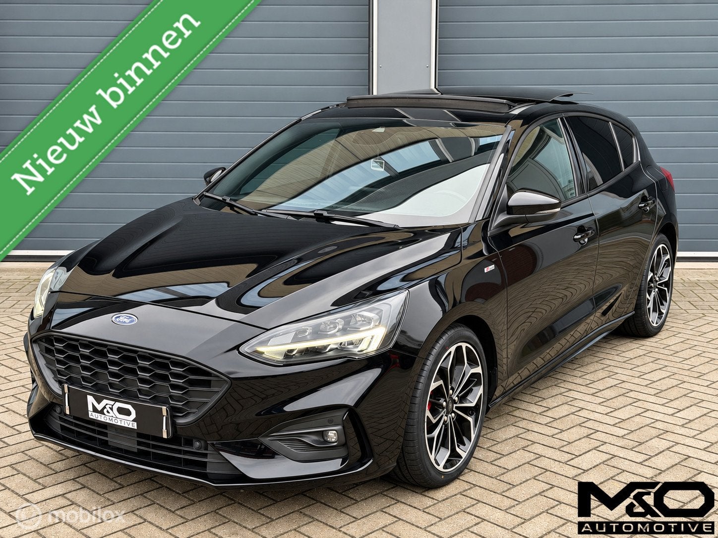 Ford Focus 1.5 EcoBoost ST Line | PANO | B&O | ACC | CARPLAY, 1304 kg, Stof, Zwart, Origineel Nederlands