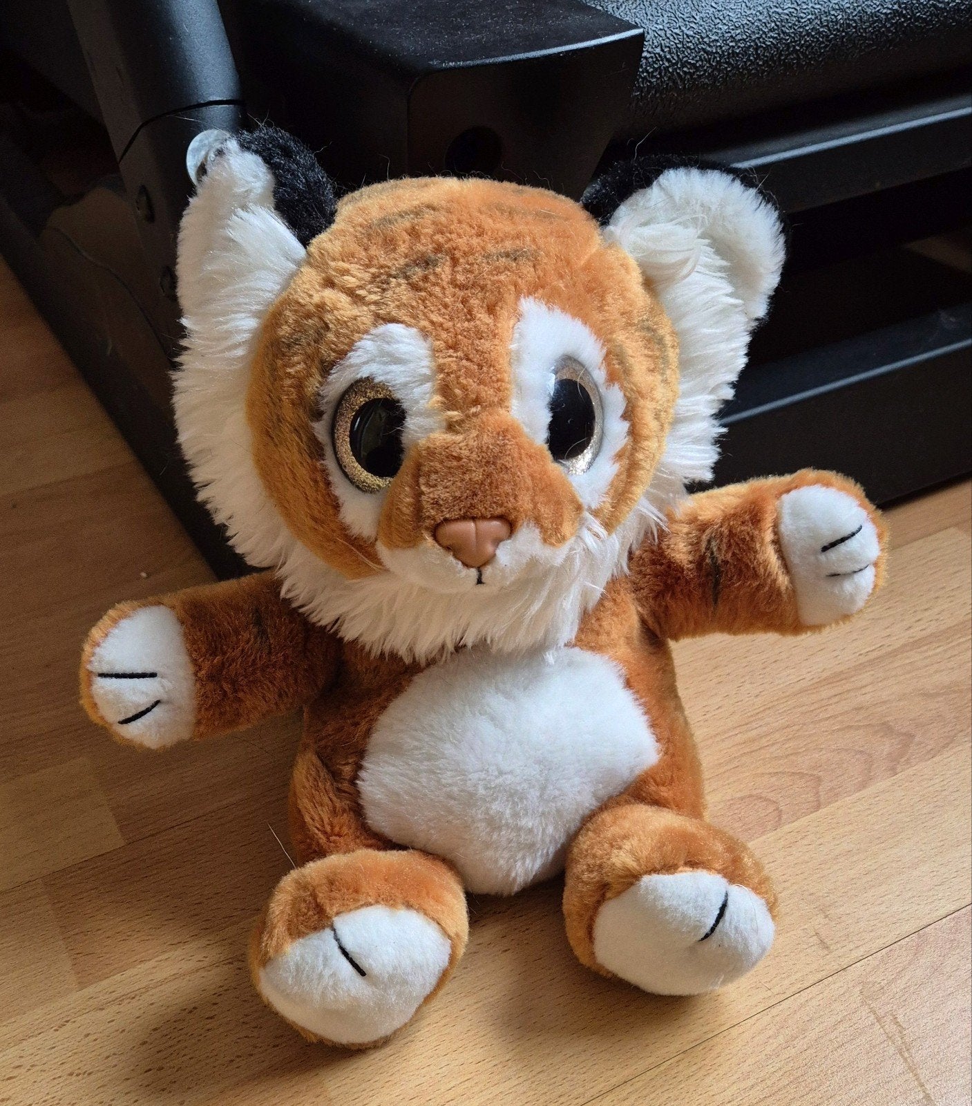 Schattige Tijger Knuffel - Perfecte Staat, Oranje, Overige merken, Overige karakters, Ophalen of Verzenden