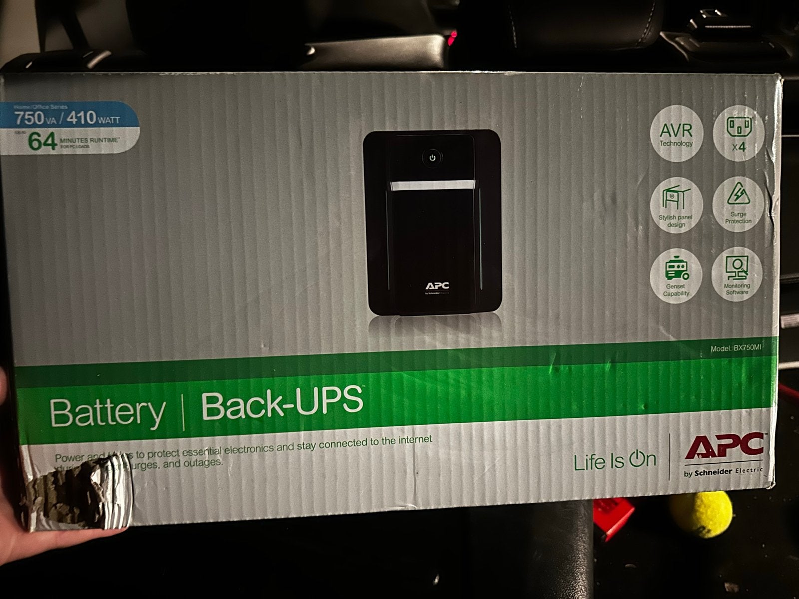 APC Back-UPS BX750MI - 750VA/410W UPS met AVR, Ophalen, Nieuw
