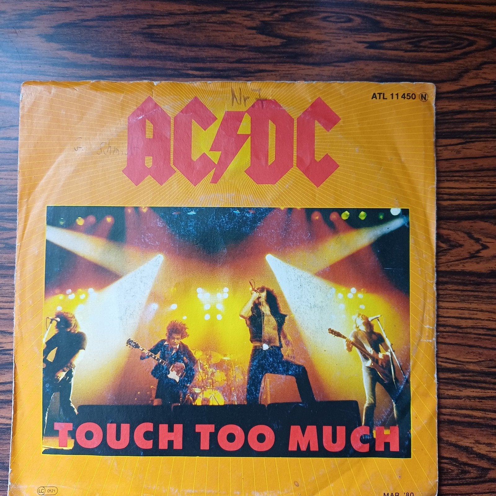 AC/DC - Touch Too Much, Originele persing, Ophalen of Verzenden, Gebruikt, Rock en Metal
