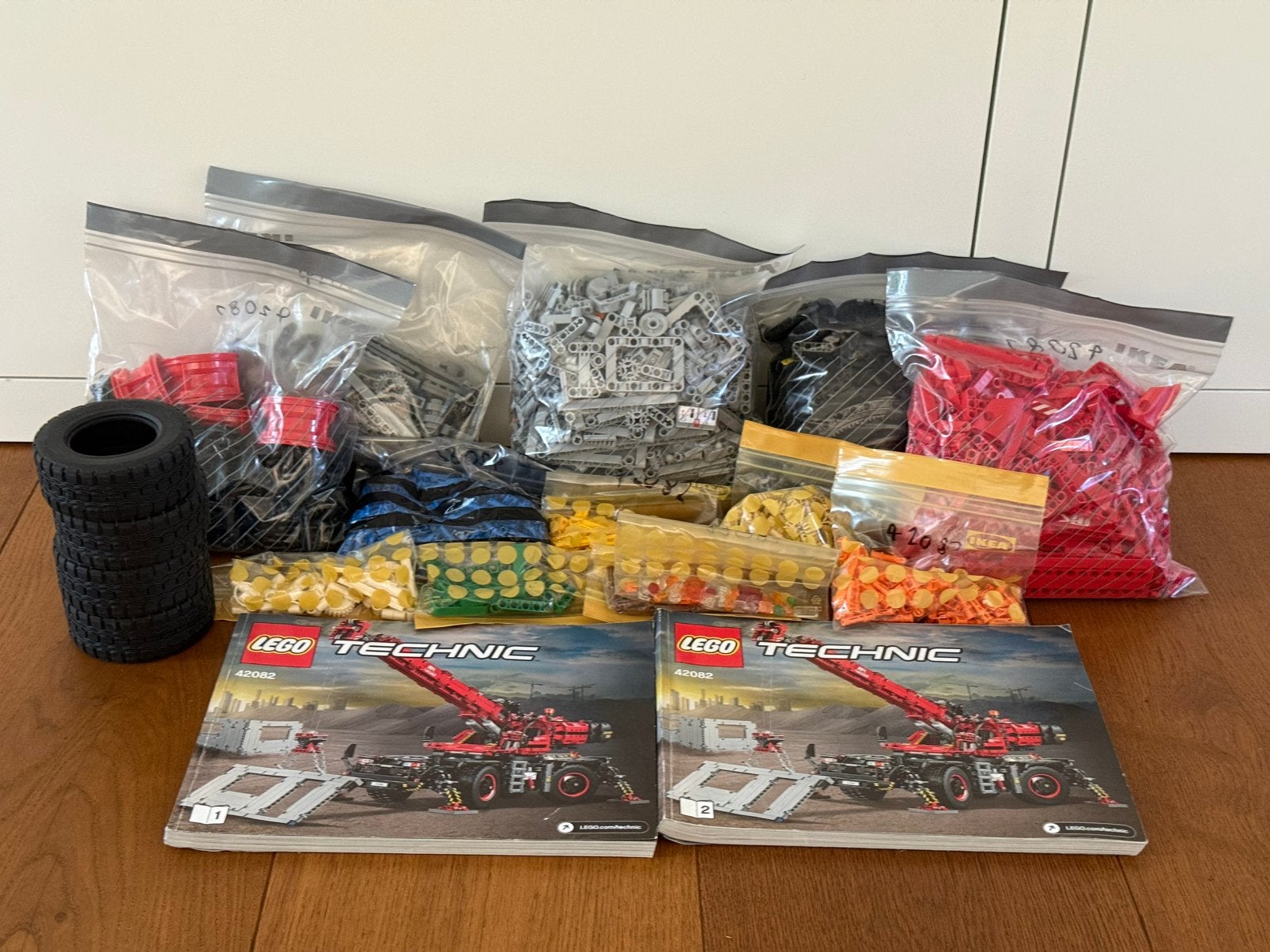 Lego 42082 compleet, Lego, Compleet, Ophalen of Verzenden, Zo goed als nieuw
