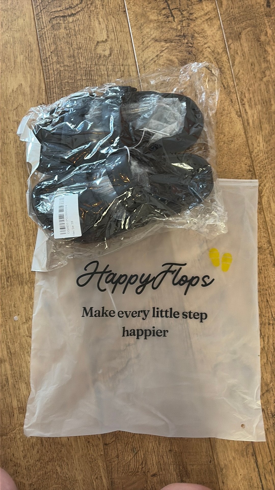Happy Flops slippers zwart maat 39 nieuw, Slippers, Zwart, Nieuw, Ophalen of Verzenden