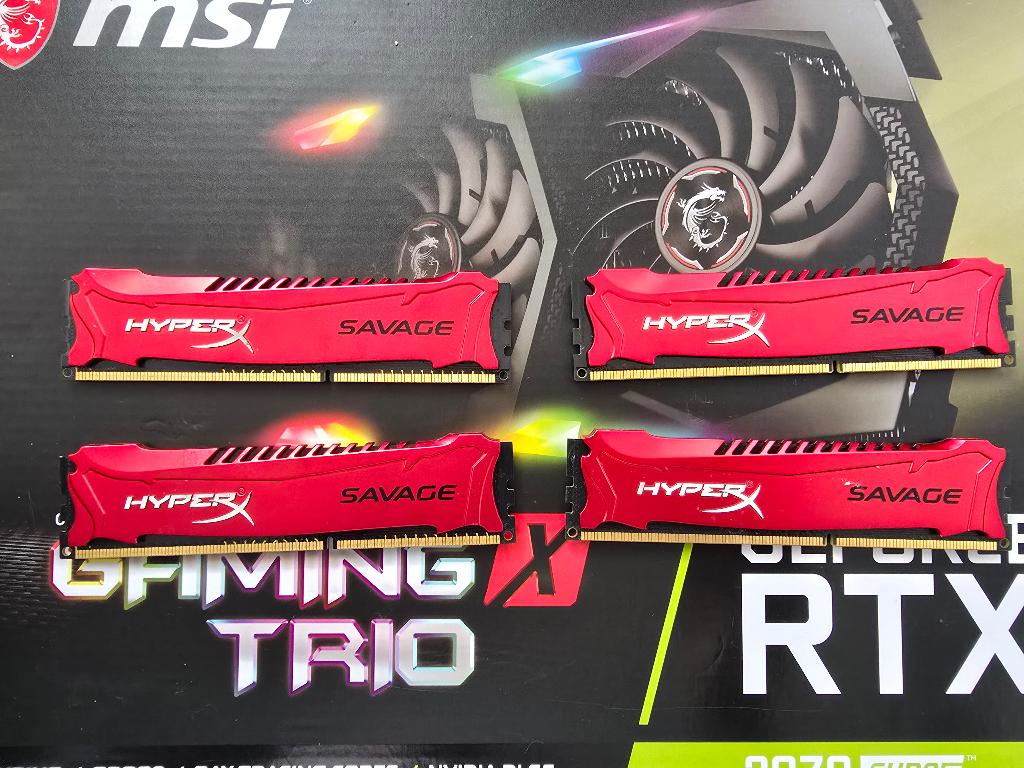 16GB DDR3 Kingston Savage HX316C9RK2/8, Computers en Software, RAM geheugen, DDR3, Ophalen of Verzenden, Zo goed als nieuw, Desktop