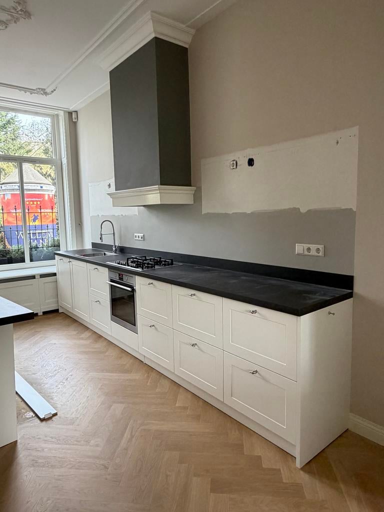 Mooie Superkeukens keuken met AEG apparatuur, Ophalen, Gebruikt, Overige materialen, Wit