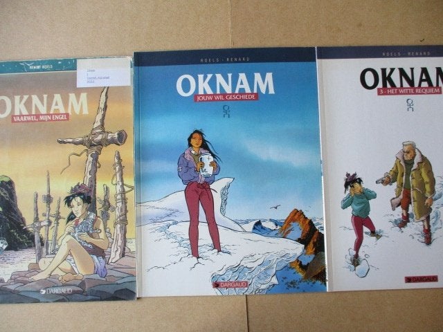 w0235 oknam 1 t/m 5, Boeken, Stripboeken, Meerdere stripboeken, Ophalen, Gelezen