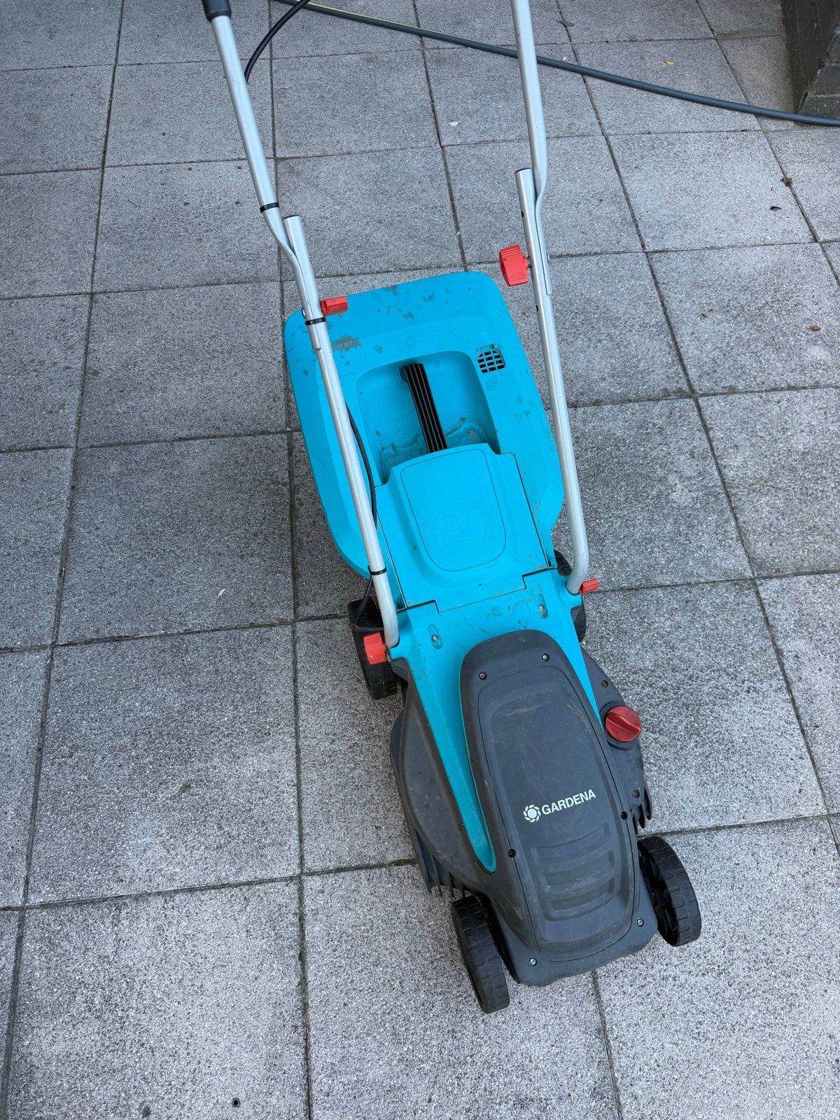 Defecte Gardena grasmaaier voor de handige Harry, Ophalen, Gebruikt, Elektrische grasmaaier