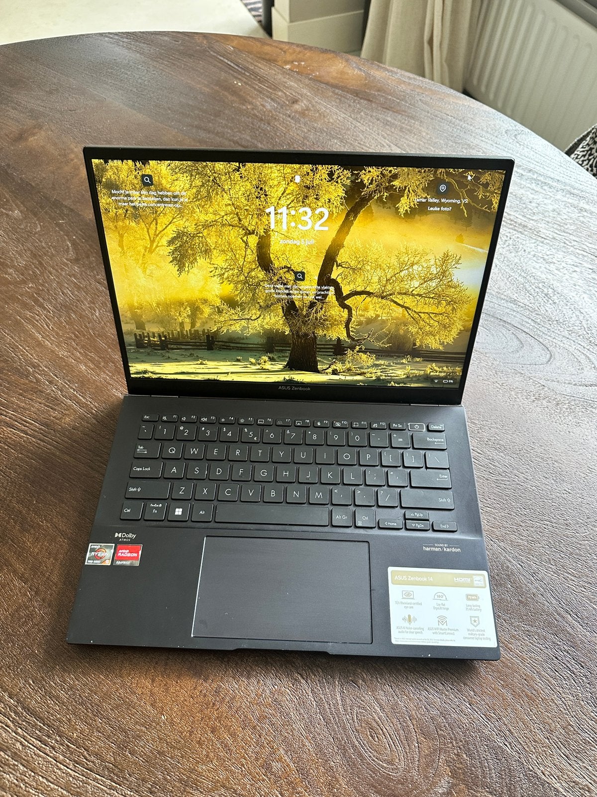 Asus Zenbook (UM3402YA-KP763W) | 1 jaar oud | Zwart, Computers en Software, Windows Laptops, Ophalen, 14 inch, 512 GB, Zo goed als nieuw