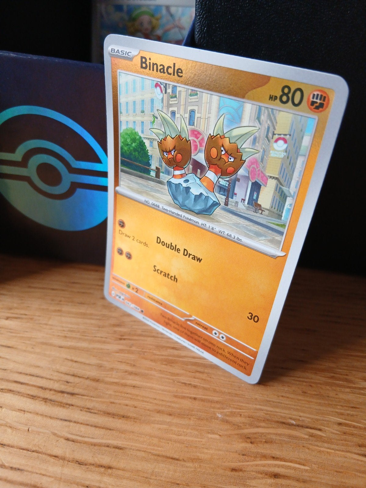 Binacle Pokémon Kaart 042/088, Ophalen of Verzenden, Zo goed als nieuw, Losse kaart