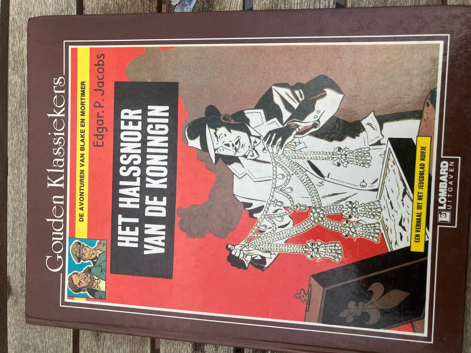 Blake en Mortimer - Het Halssnoer van de Koningin, Eén stripboek, Ophalen of Verzenden, Zo goed als nieuw