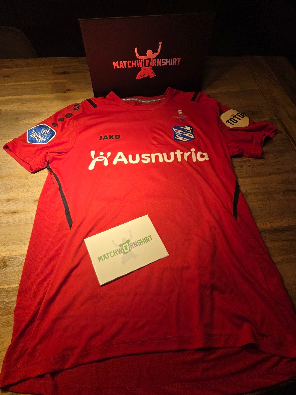 Match issued Matchworn shirt keeper Xavier Mous Heerenveen, Verzamelen, Ophalen of Verzenden, Nieuw, Overige binnenlandse clubs