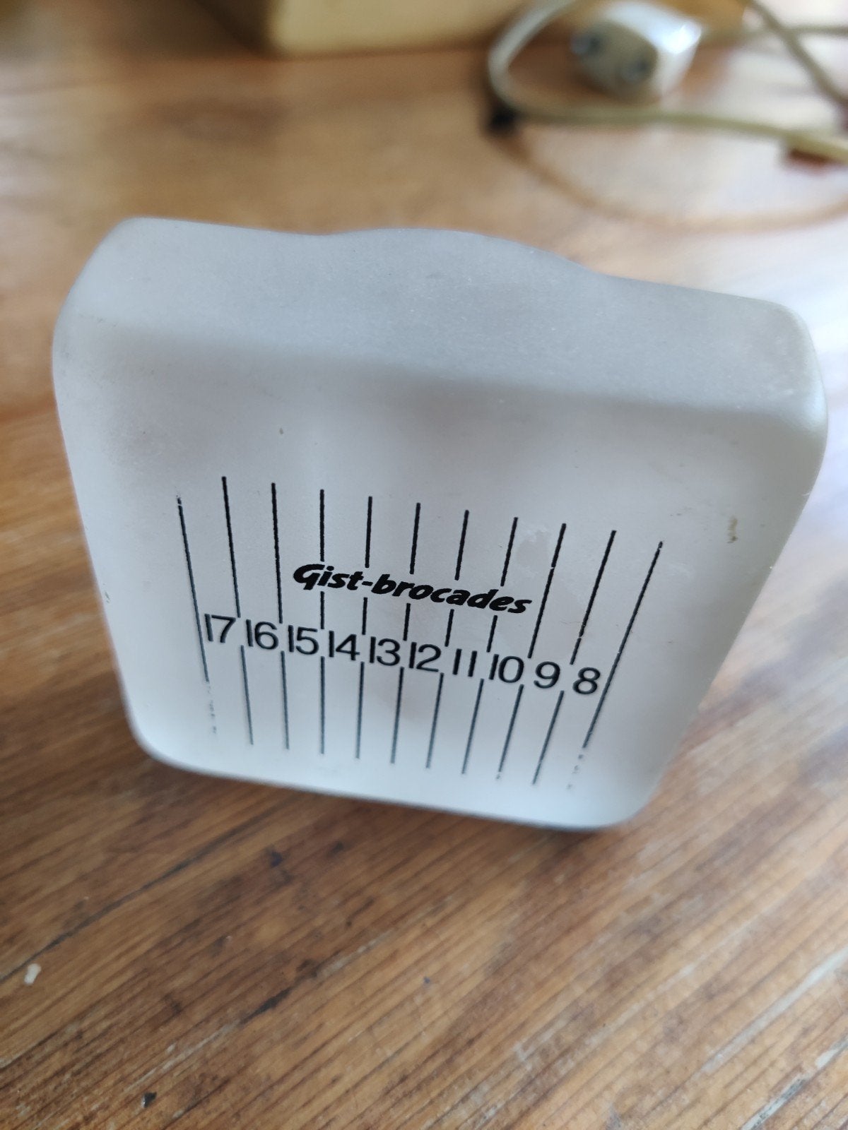 Kleine glazen zonnewijzer, Ophalen of Verzenden