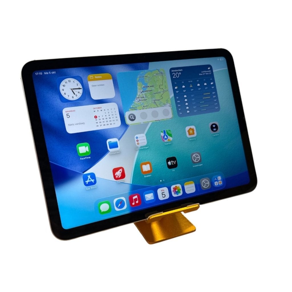 Apple iPad A16 128GB Silver WiFi + 5G | Accu 100% + Garantie, Apple, Zo goed als nieuw, Support@apple.com, One Apple Park Way
Cupertino, CA 95014
United States