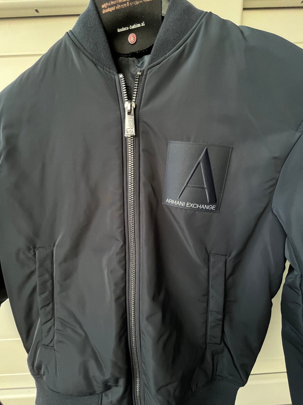 Nieuwe Armani jas / bomber jack., Kleding | Heren, Ophalen of Verzenden, Zo goed als nieuw, Maat 46 (S) of kleiner, Blauw