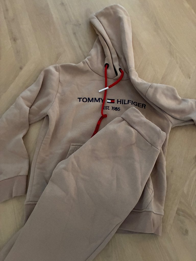 Joggingpak dames, Kleding | Dames, Beige, Overige typen, Ophalen of Verzenden, Zo goed als nieuw