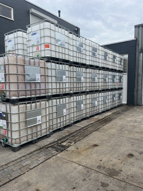 IBC, Ophalen, Kunststof, Met kraantje, 150 liter of meer
