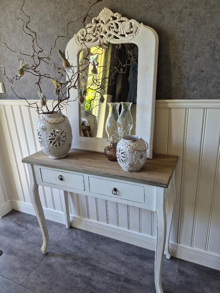 brocante sidetable, Ophalen