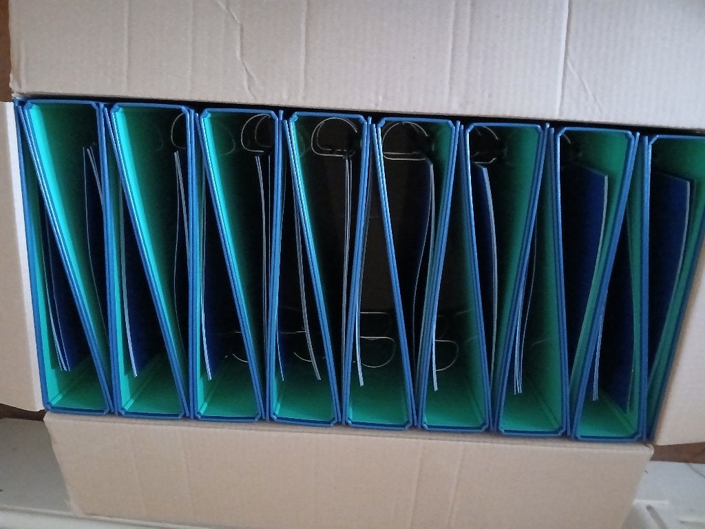 Ordners 16 NIEUW in doos (SC-152), Ophalen of Verzenden, Nieuw