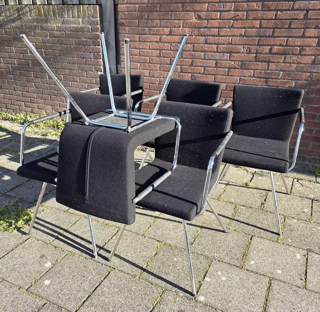 6 design stoelen - Lande Hopper, Ophalen, Zo goed als nieuw, Twee