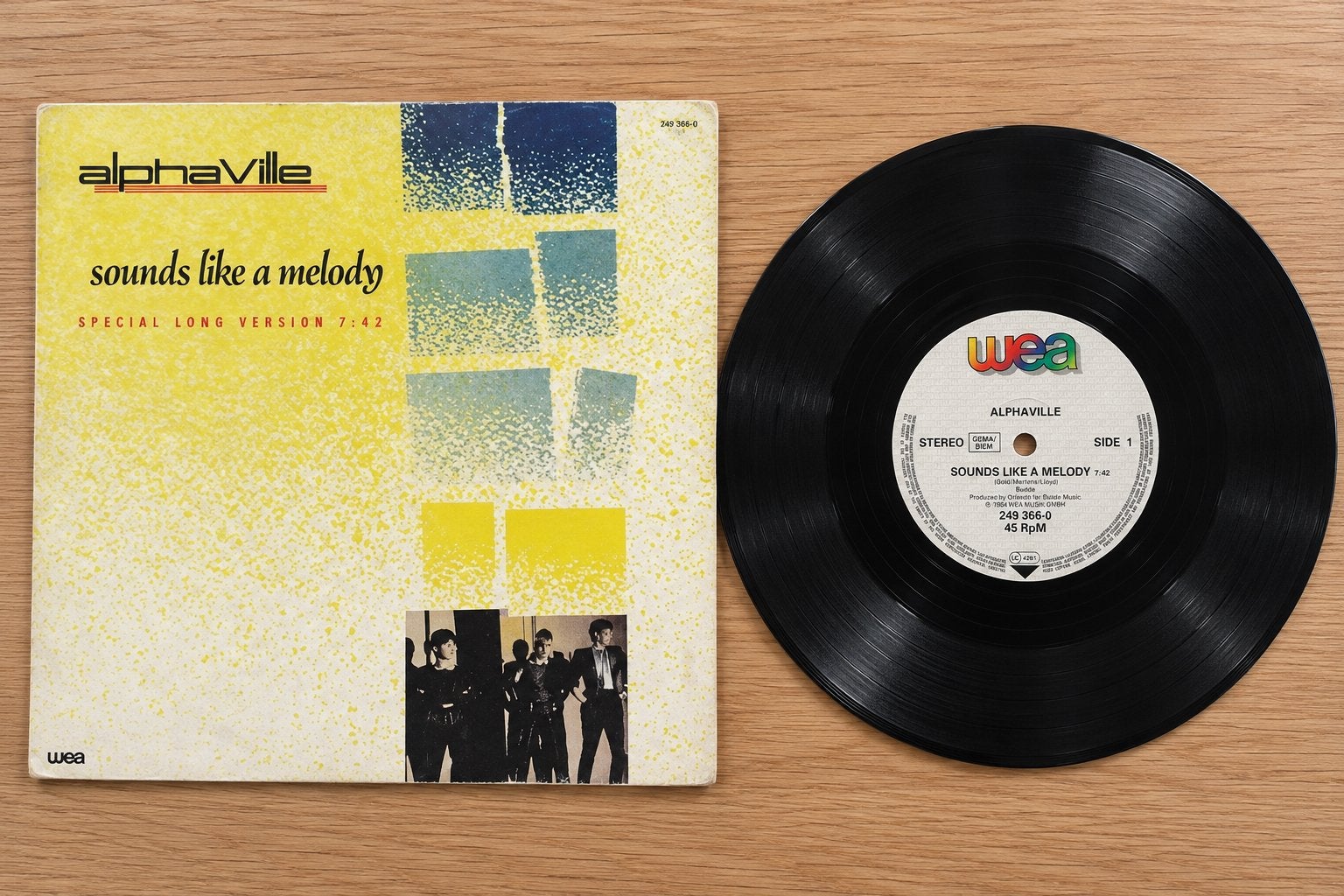 Alphaville – Sounds Like A Melody / Maxi - Single 12  / *NM, Ophalen of Verzenden, Zo goed als nieuw, Pop