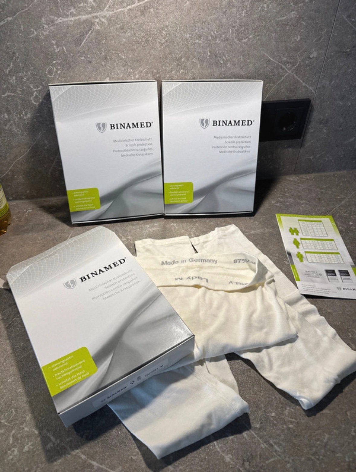 3x Binamed anti-krab broek / kleding gevoelige huid dames M, Ophalen of Verzenden, Nieuw